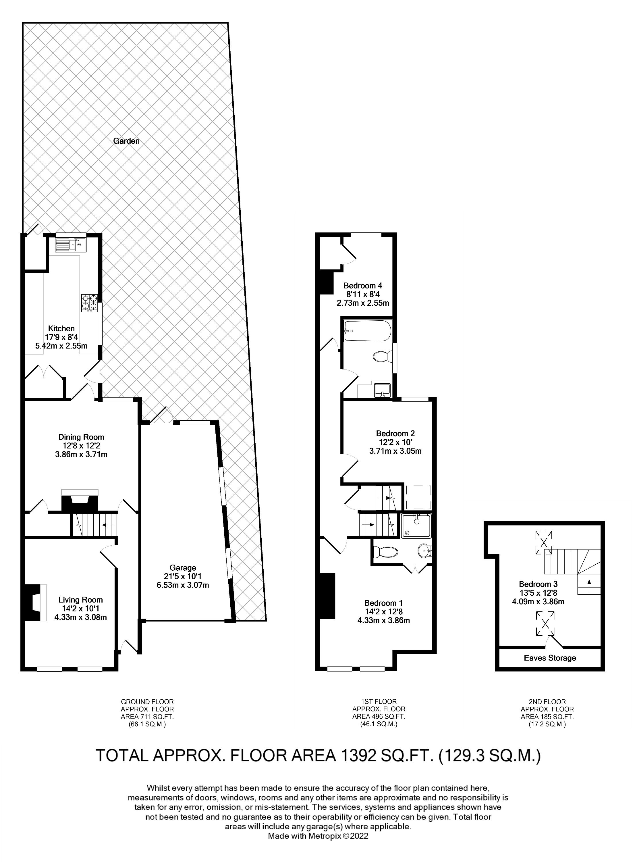 Ebury Road, Rickmansworth WD3, 4 bedroom semidetached house for sale