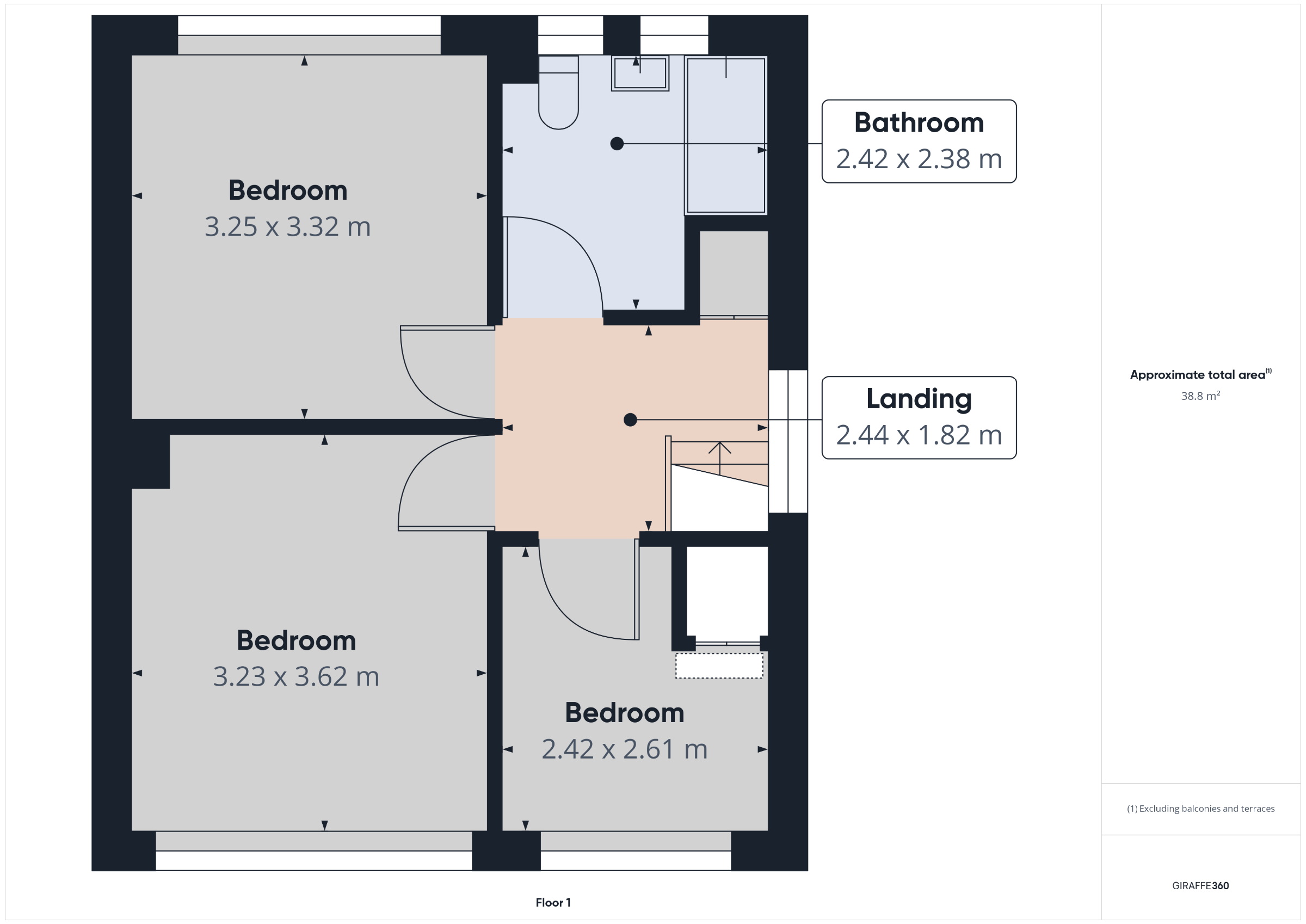 89 Riverview Close, Worcester floorplan