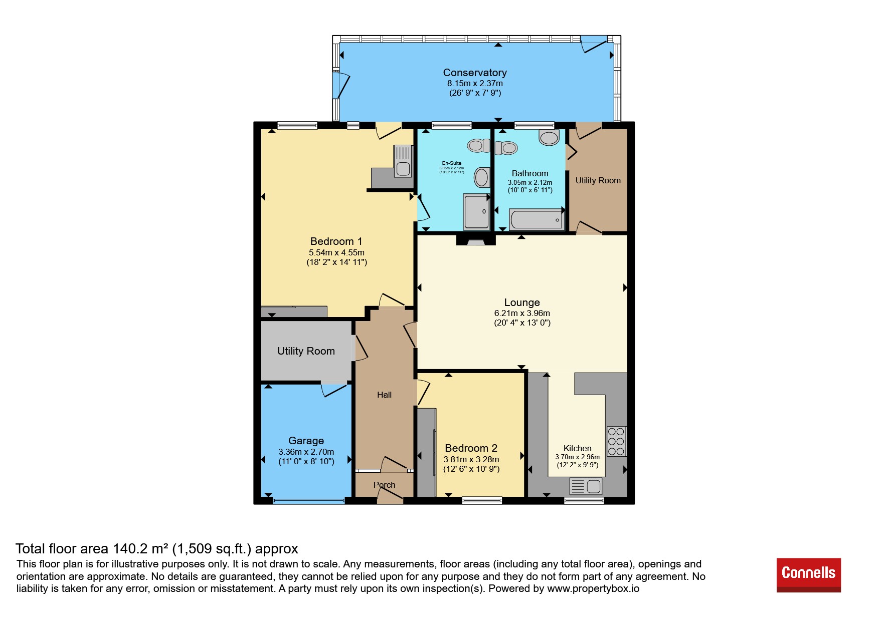 43, Queen Elizabeth Chase, Rochford floorplan