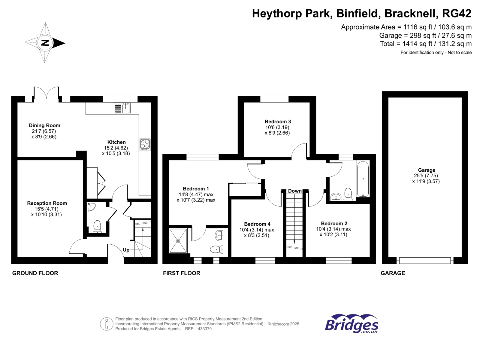 5, Heythorp Park, Bracknell floorplan