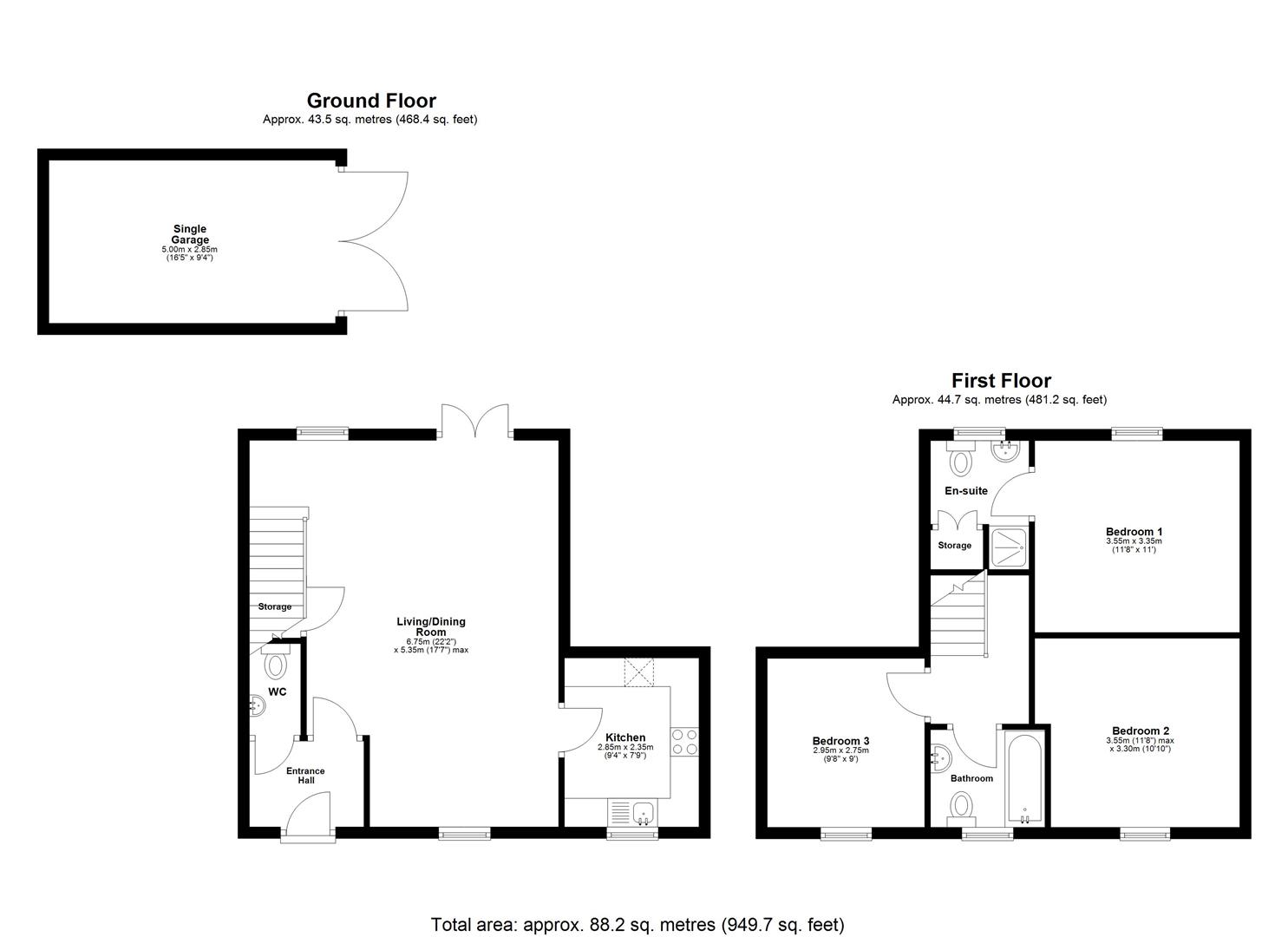 1, The Quay, Loughborough floorplan