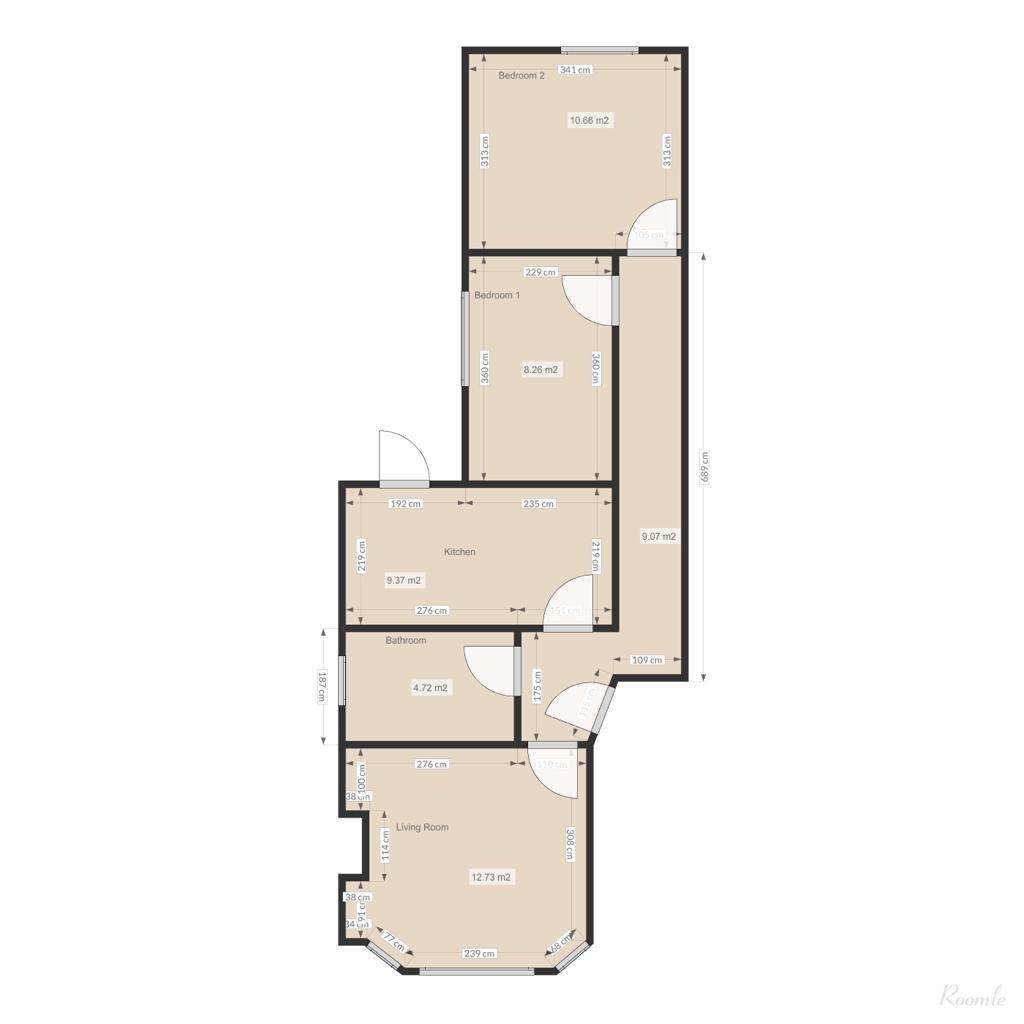 Gonville Road, Thornton Heath CR7, 2 bedroom for sale