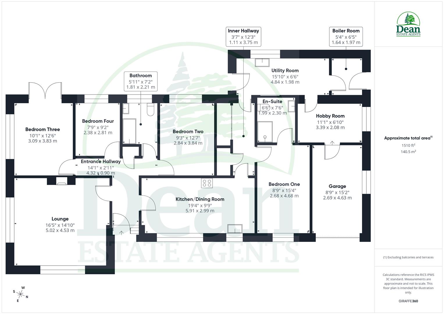 Fairway, Lansdown Walk, Lydney floorplan