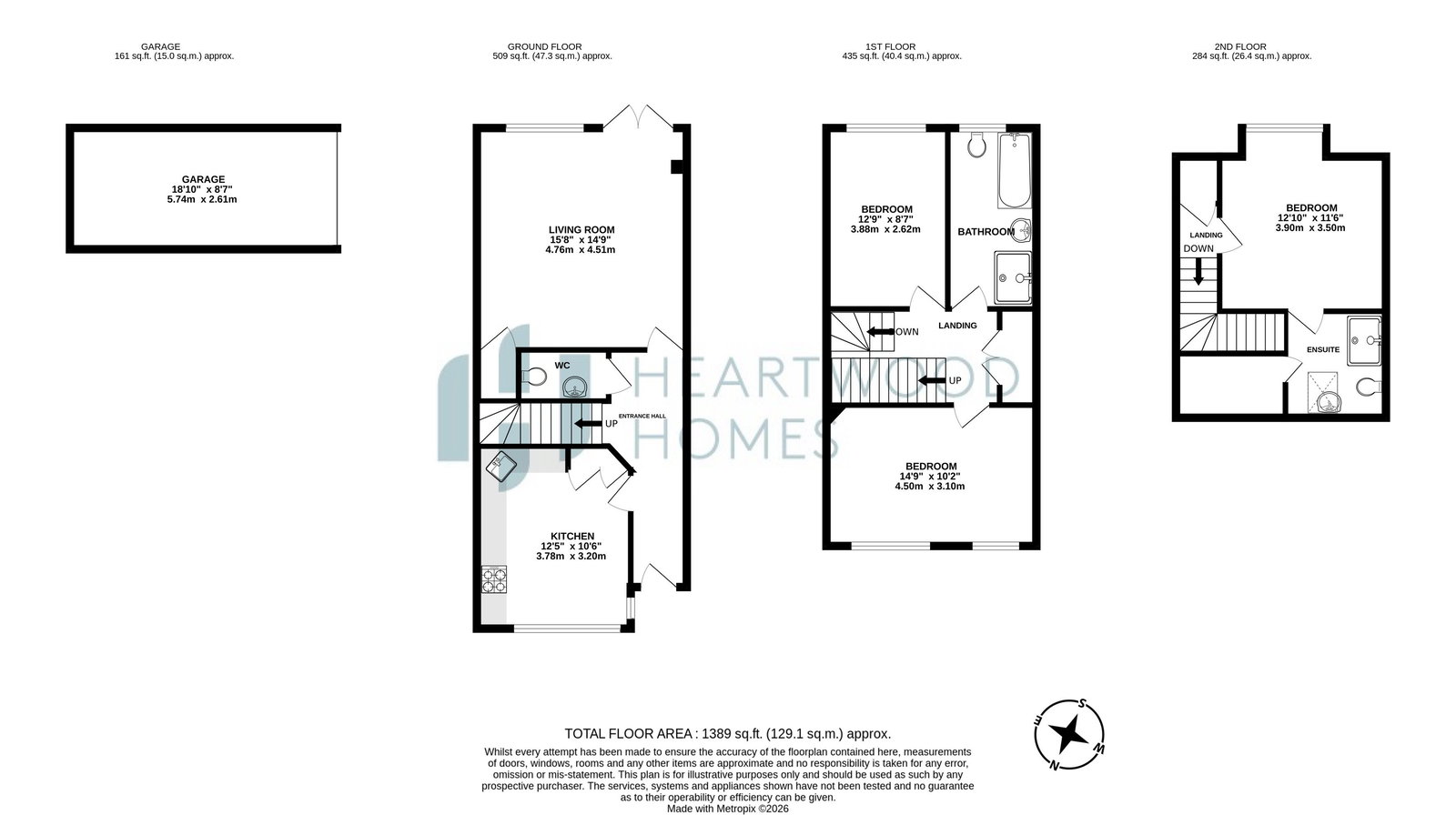 Royal Mews,3, Alexander Road, St. Albans floorplan