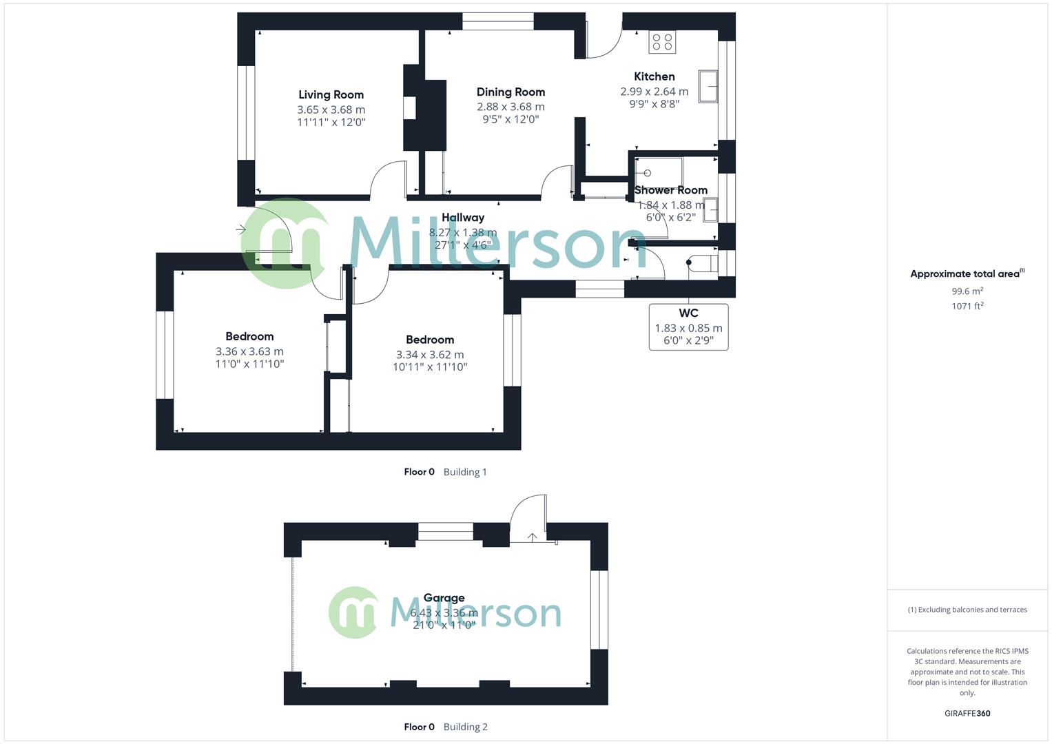Lindene, Reskadinnick Road, Camborne floorplan