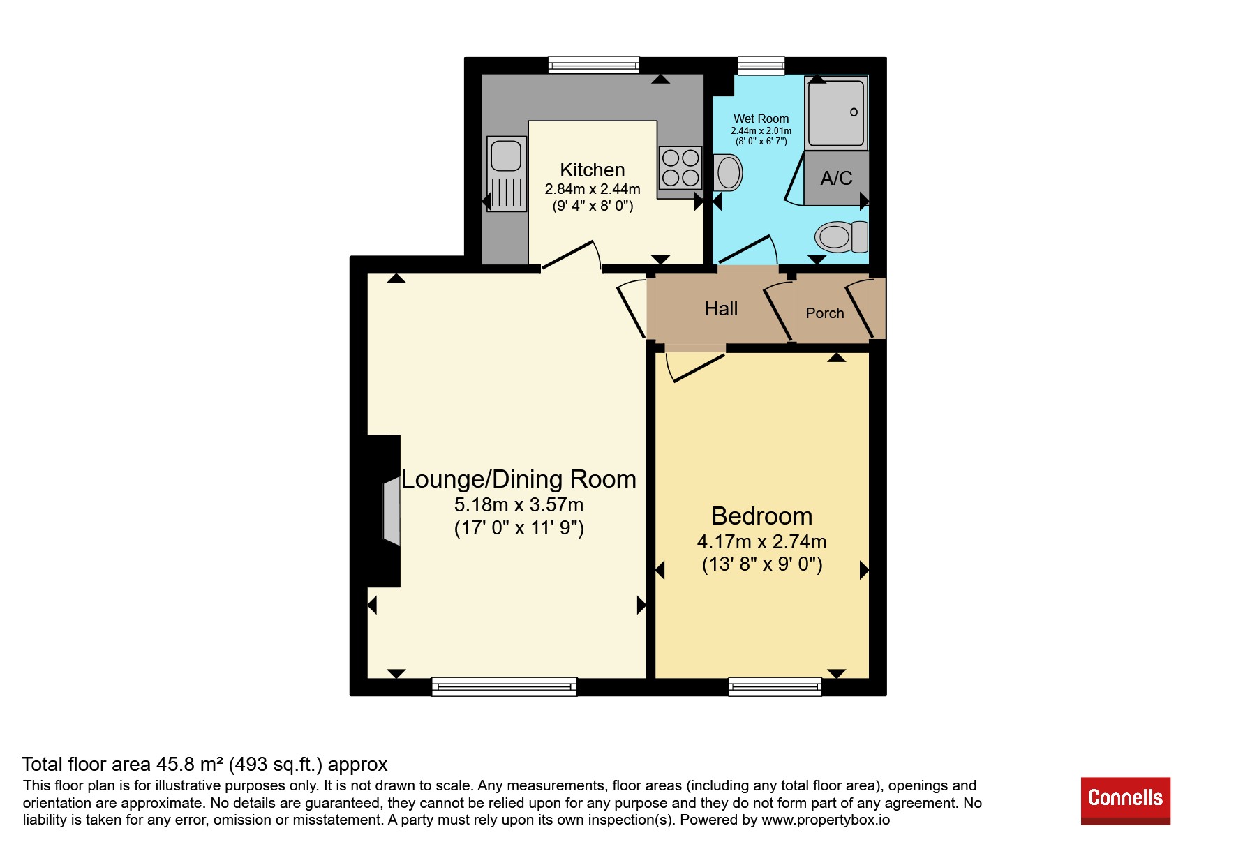 Flat 2, Beaumanor Court, Beaumanor Road, Leicester floorplan