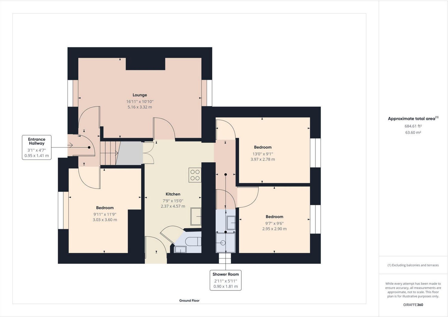 Hillside, Brighton floorplan