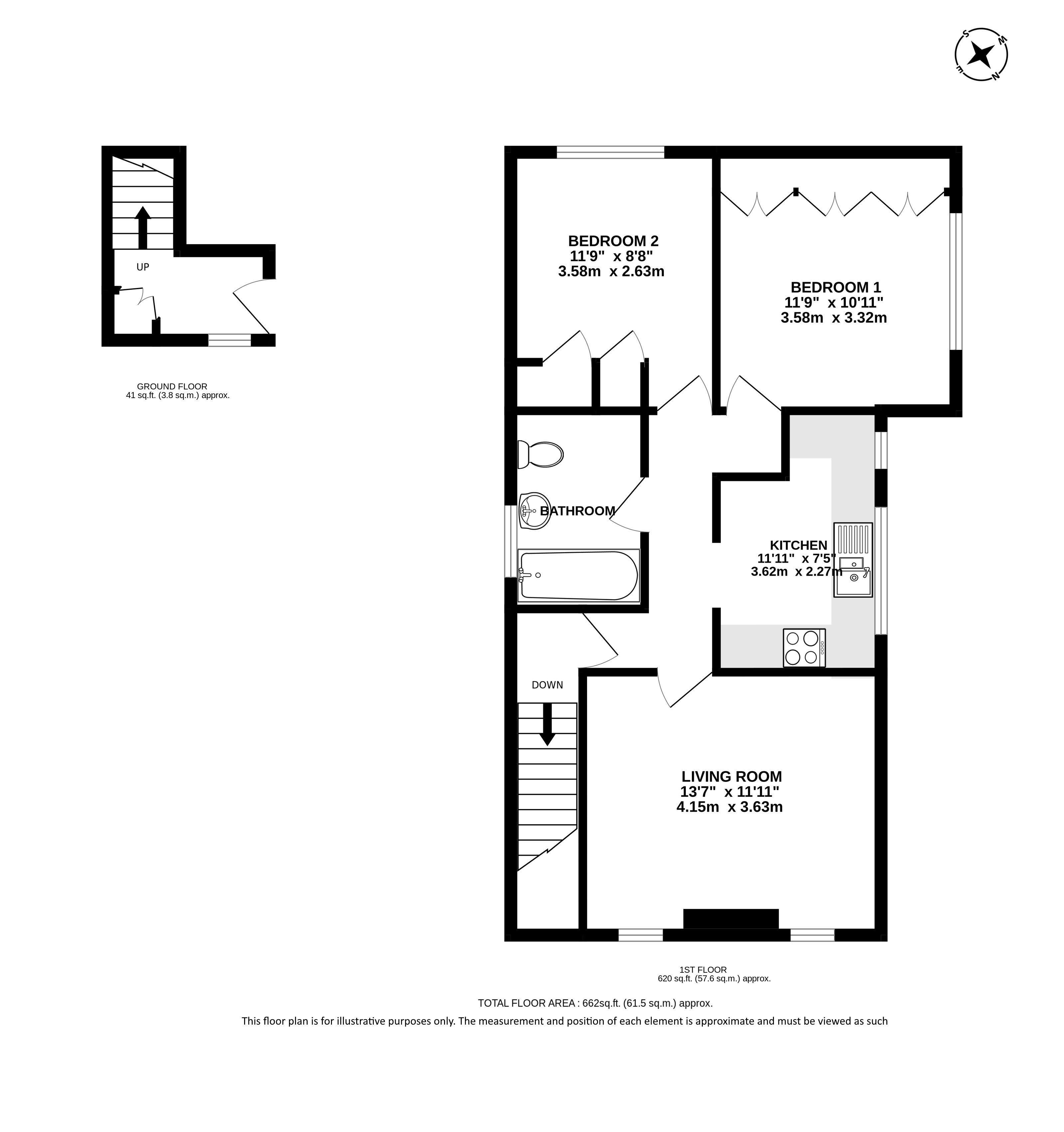 109, Holywell Hill, St. Albans floorplan