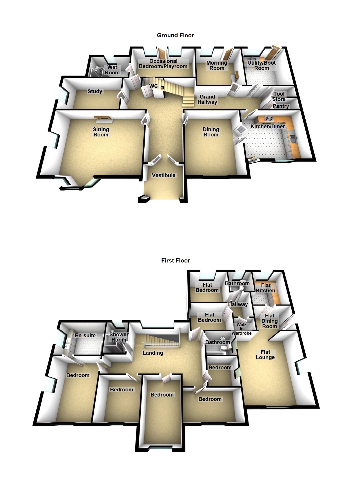 7 bed detached house for sale in Bowden Lane, Chapel En Le Frith, High