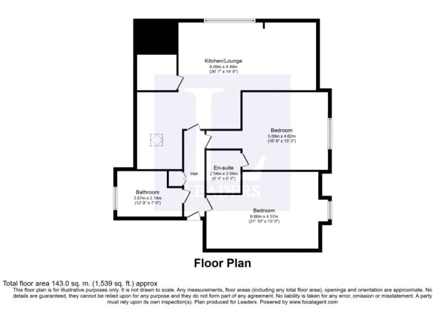 Flat 46, Barbourne Works,, Northwick Avenue, Worcester floorplan