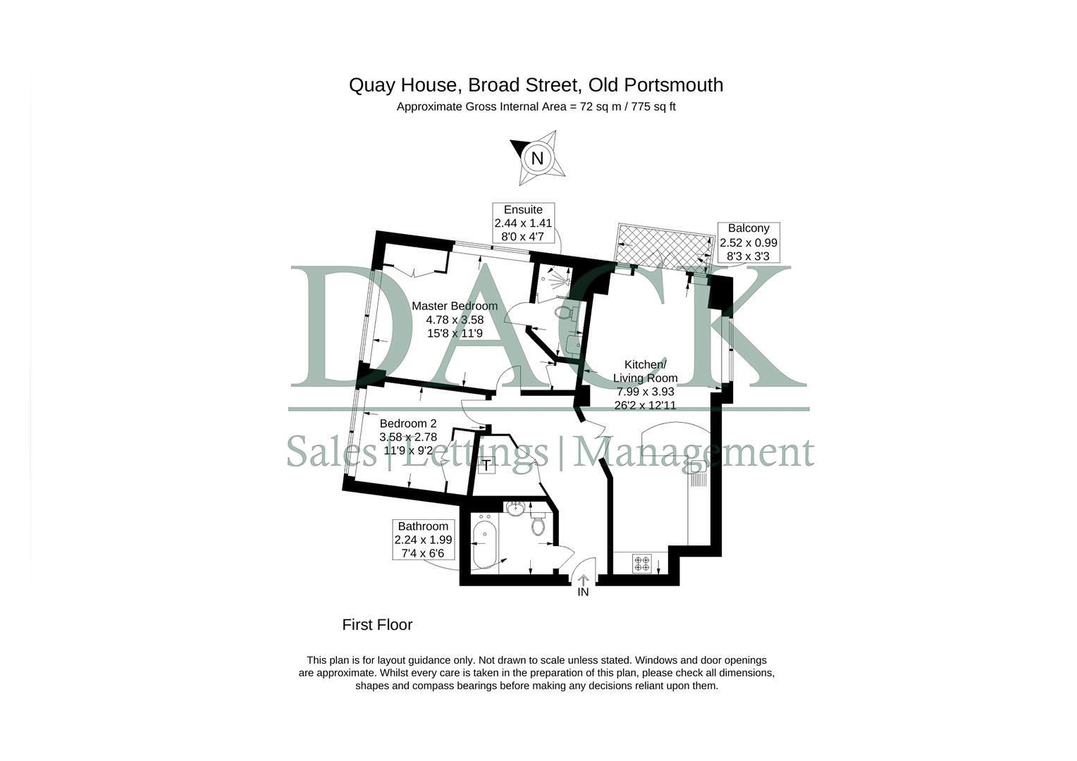 Broad Street, Portsmouth floorplan
