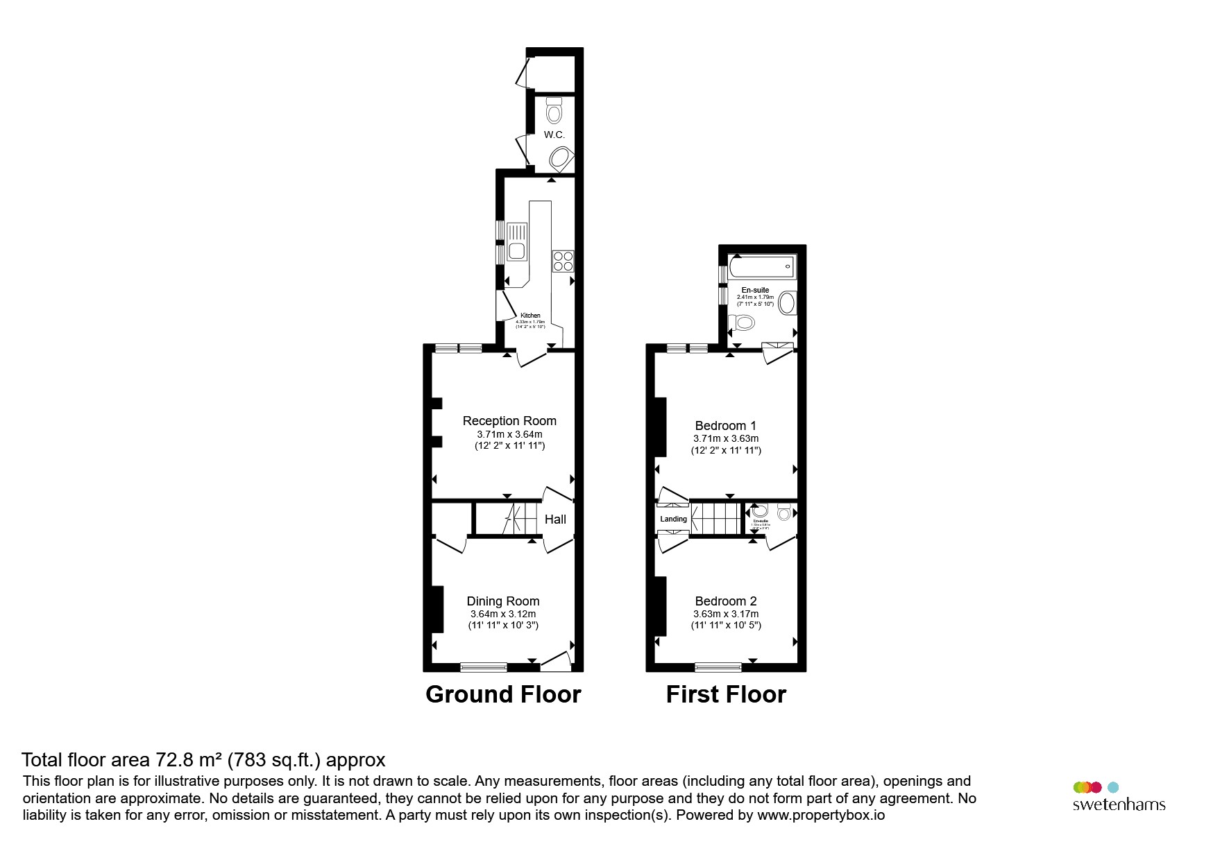 66, Townfield Lane, Frodsham floorplan