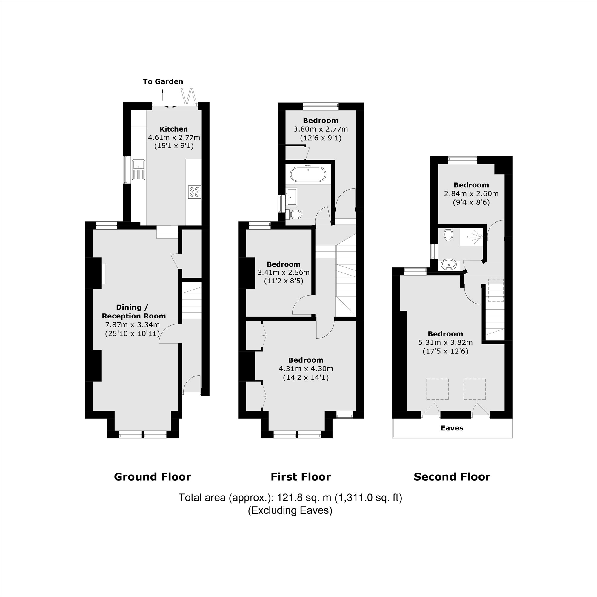42, Codrington Hill, London floorplan