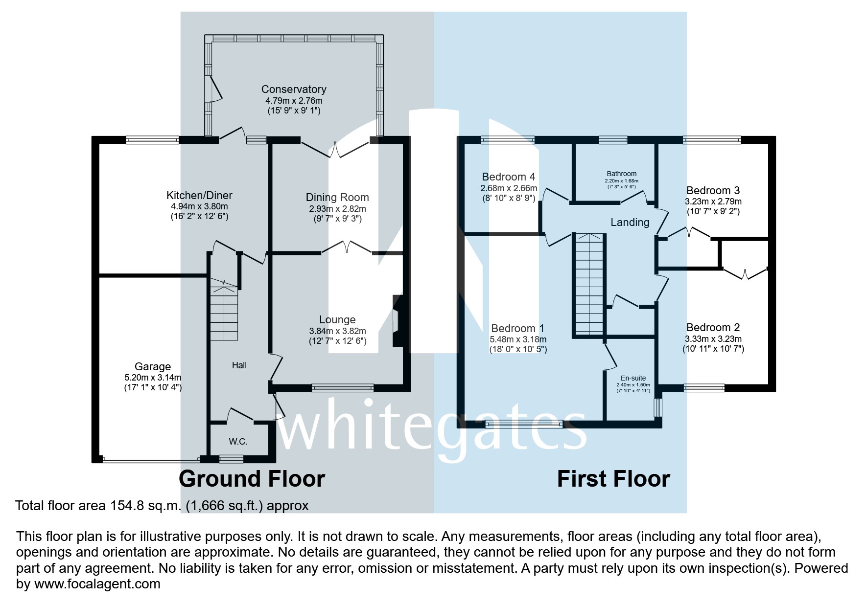 50, Heaton Gardens, Huddersfield floorplan