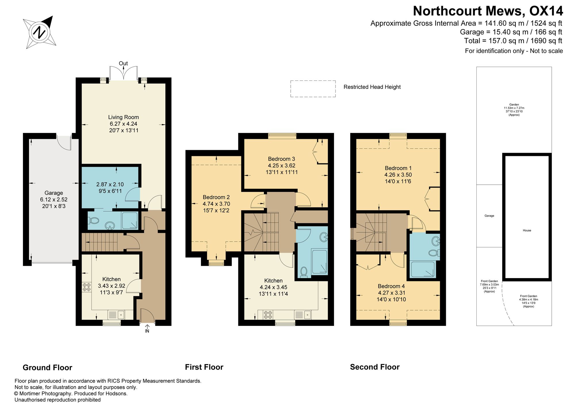 12 Northcourt Mews, Abingdon floorplan