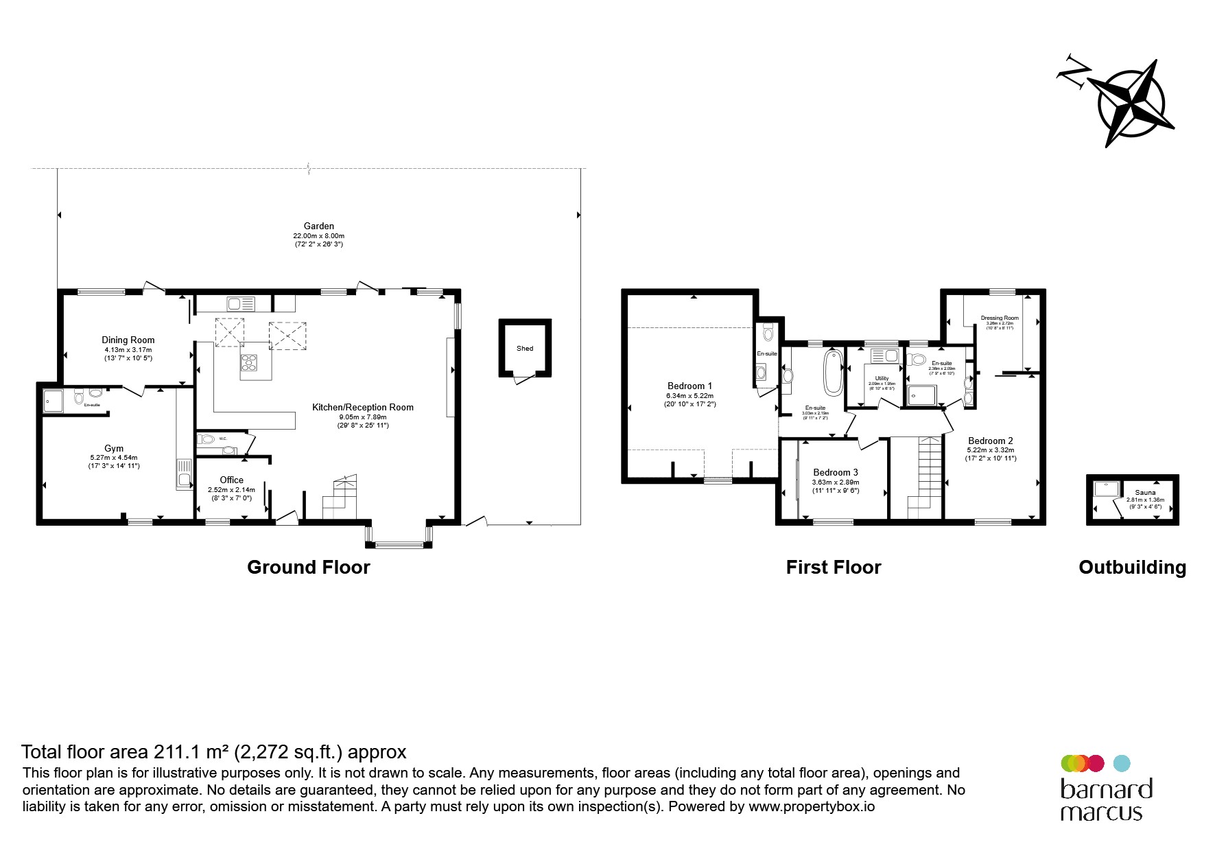 26, Auriol Park Road, Worcester Park floorplan