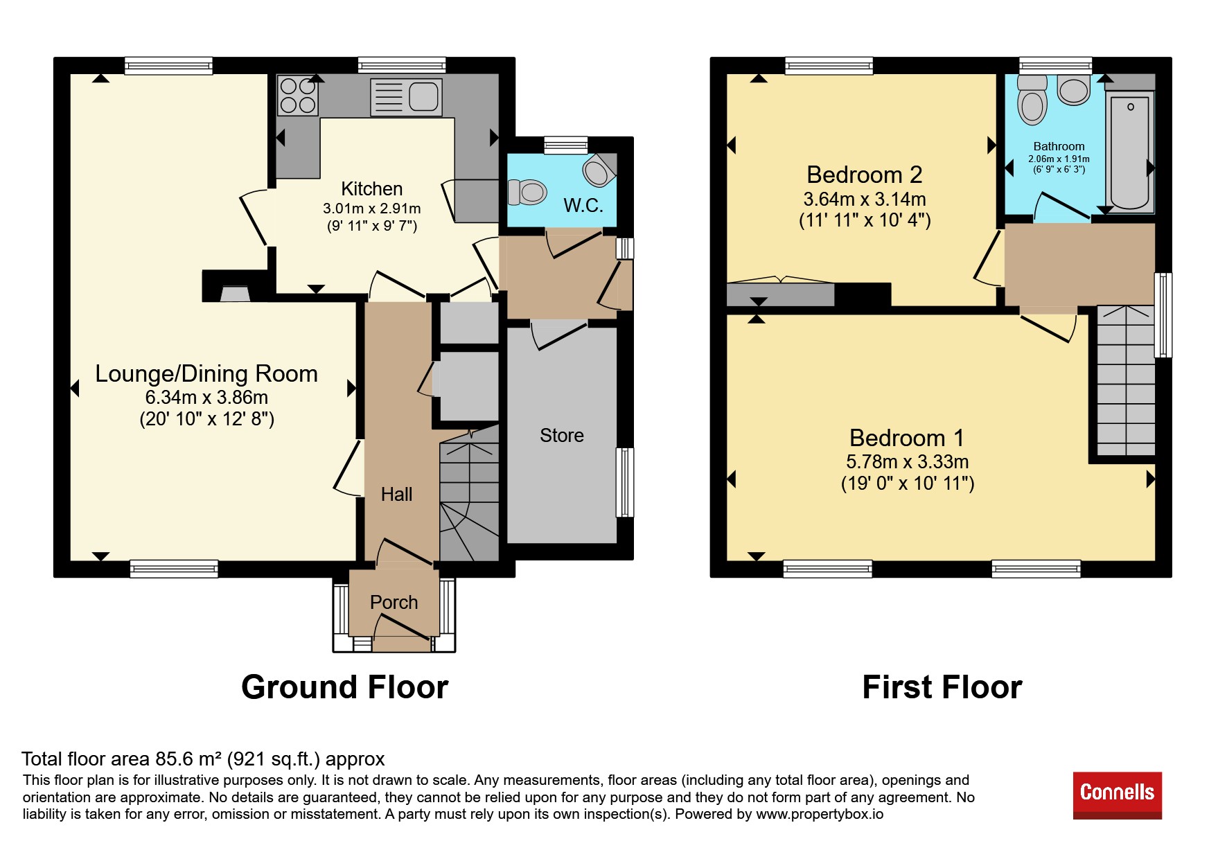 48, Ringmore Way, Plymouth floorplan