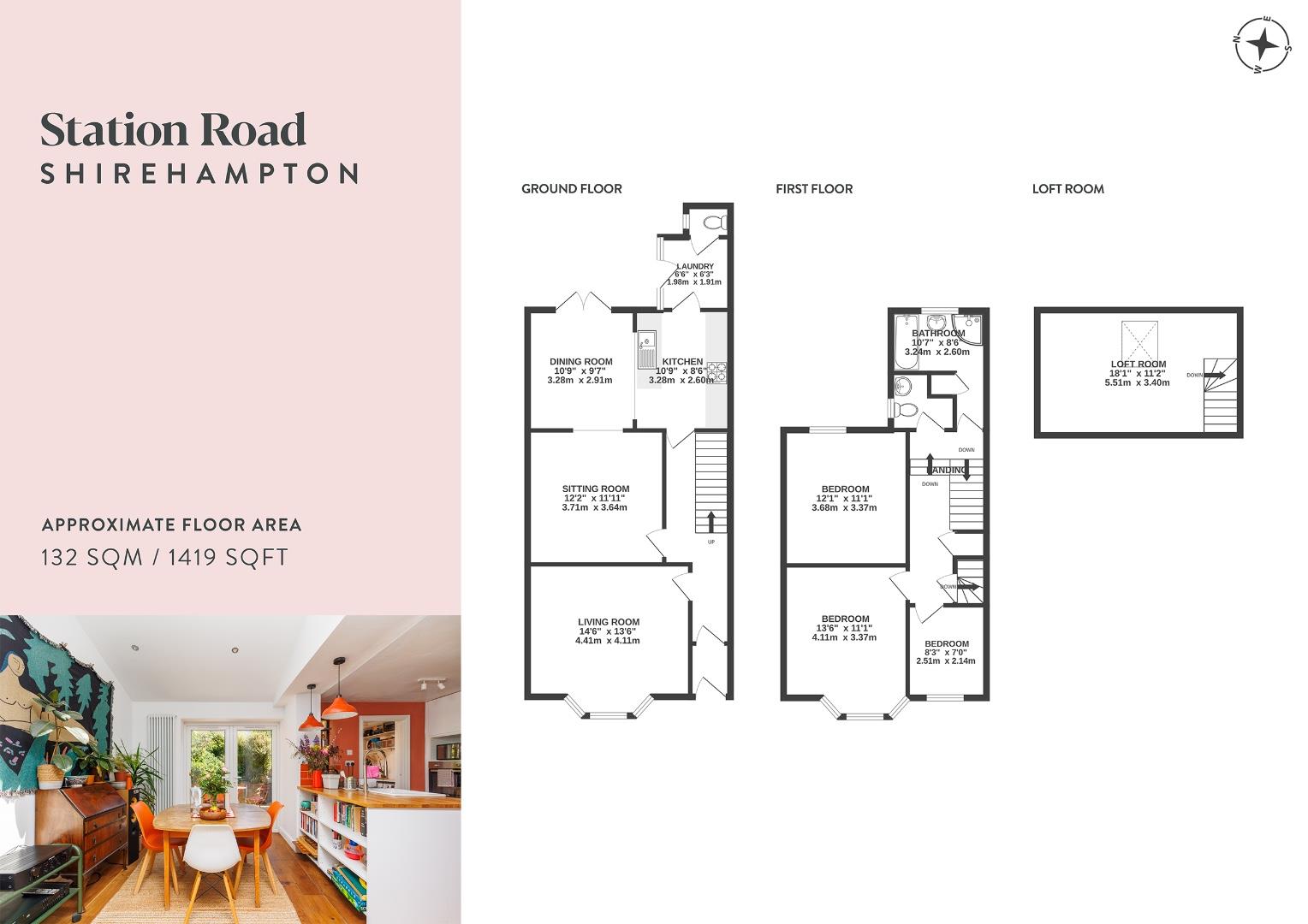 4, Station Road, Bristol floorplan