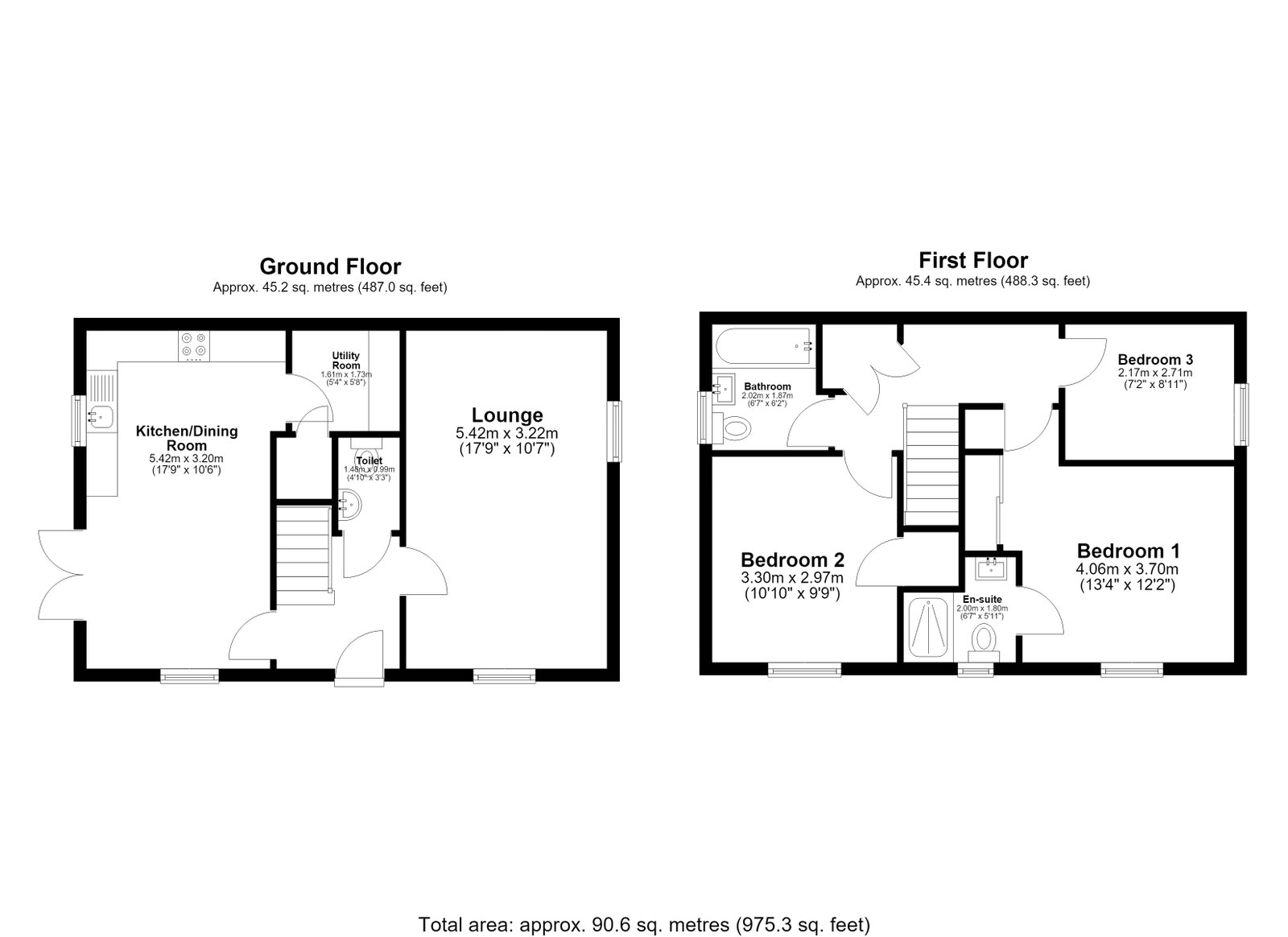 2 Gallier Close, Godmanchester floorplan