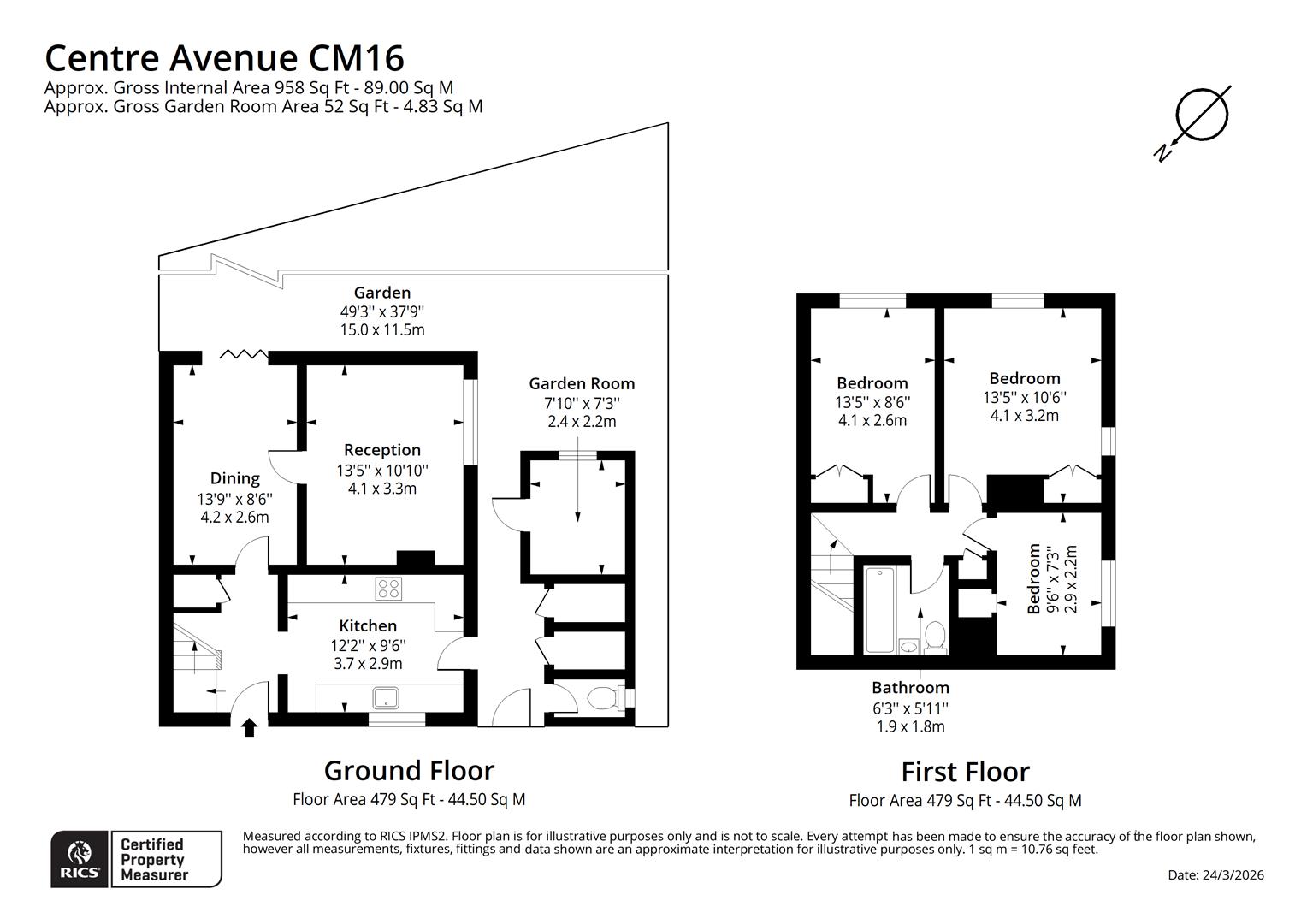 18, Centre Avenue, Epping floorplan
