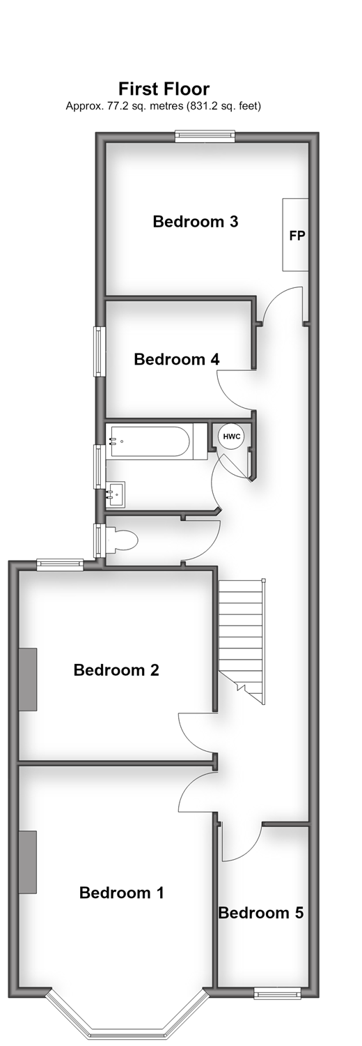 Wyndham Avenue Cliftonville, Margate floorplan