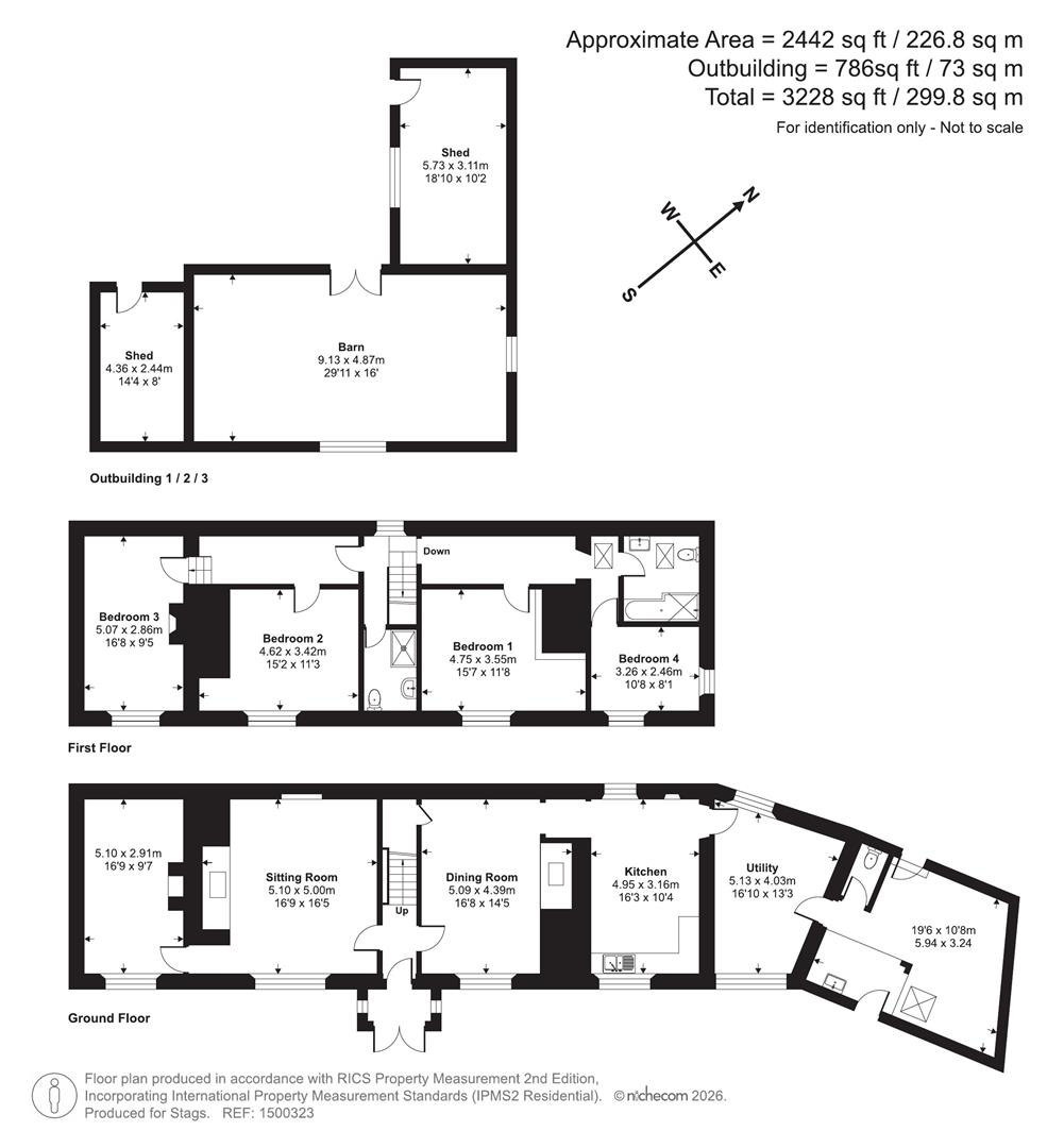 Willtown Farm, Cullompton floorplan