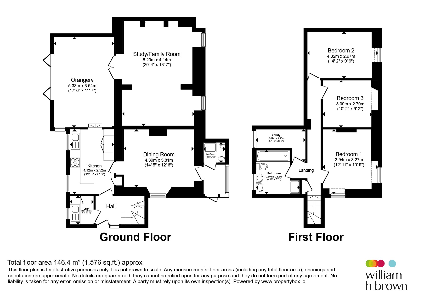 1, Top Fold Cottages, Doncaster floorplan
