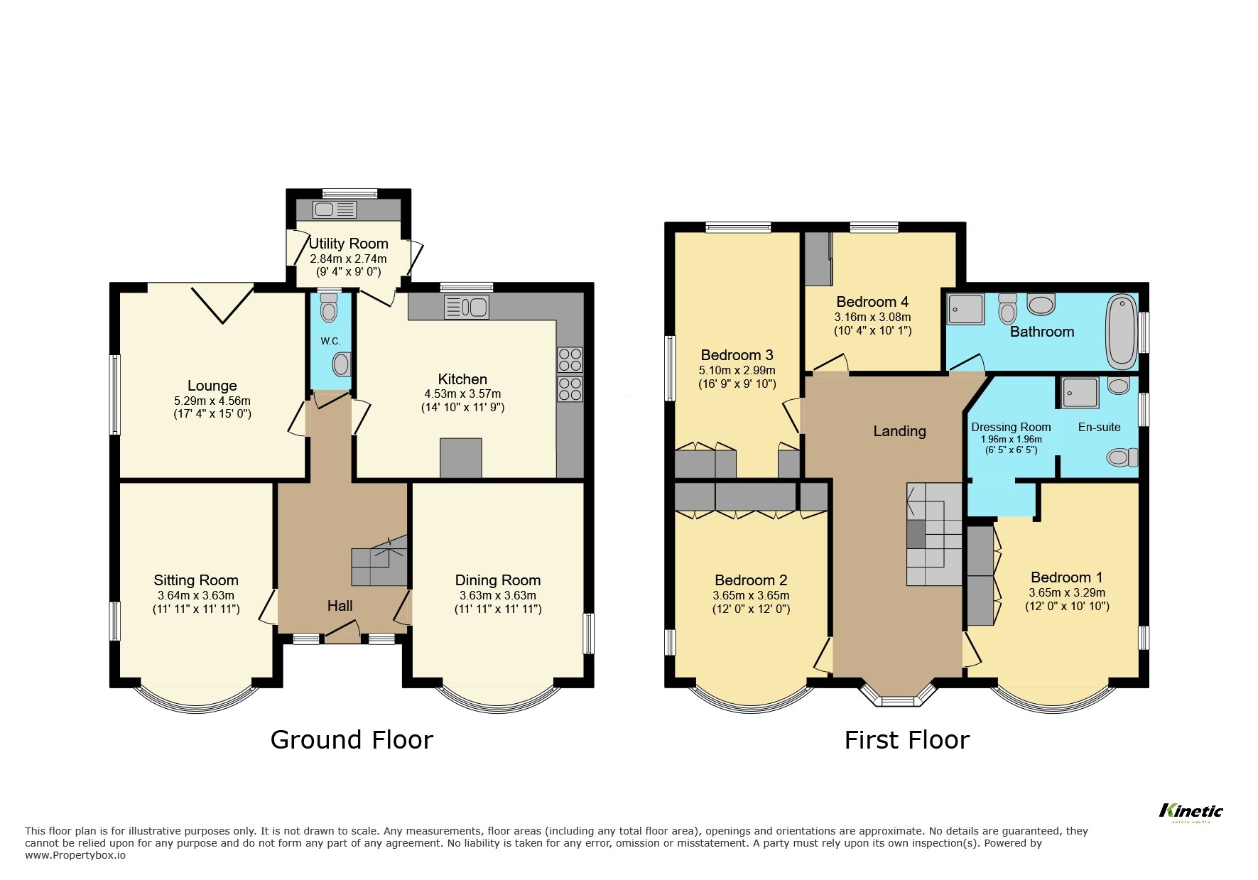 45 London Road, Bracebridge Heath, Lincolnshire floorplan