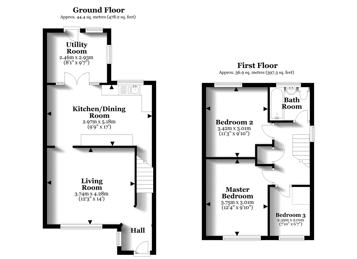10, Bates Avenue, Risngstead floorplan