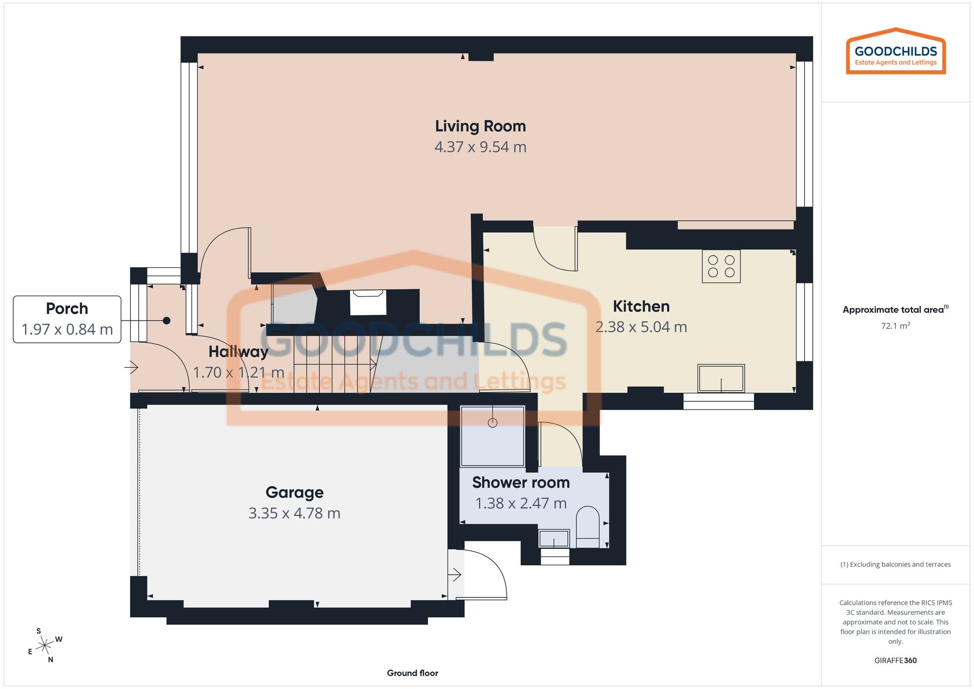 8 Glenwood Rise, Walsall floorplan