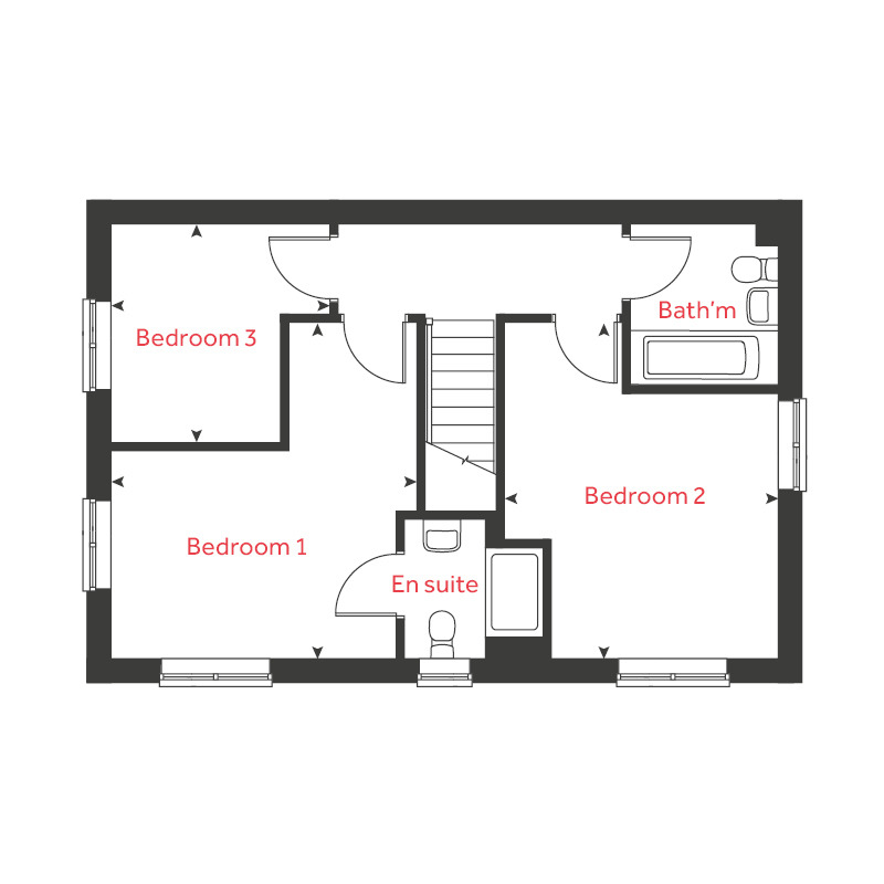 11, Michaelmas Way, Linby floorplan