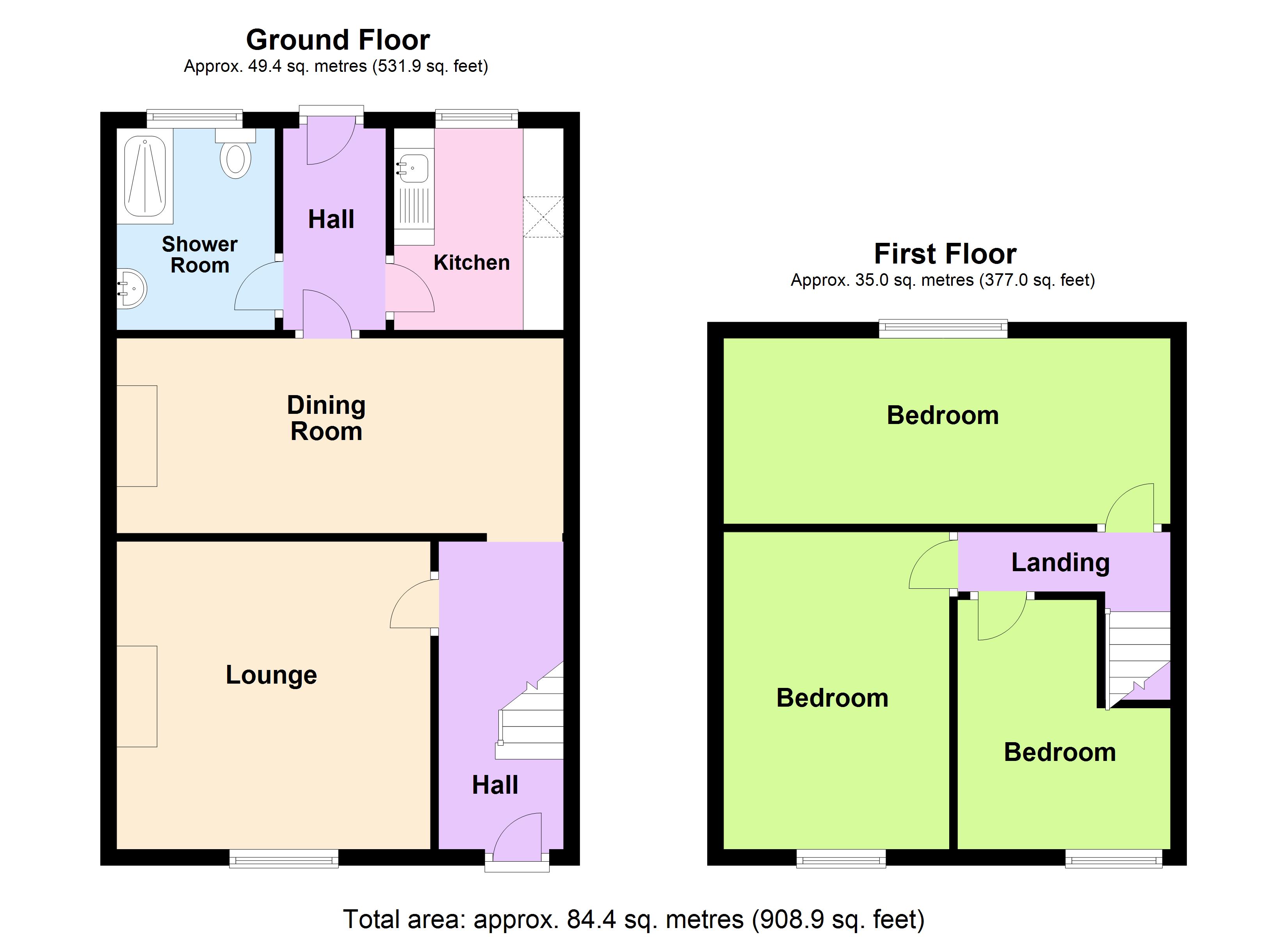 Pendarves Street, Troon, Camborne TR14, 3 bedroom terraced house for