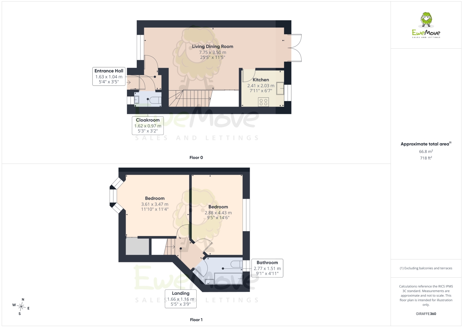 LODGE HILL LANE, ROCHESTER floorplan
