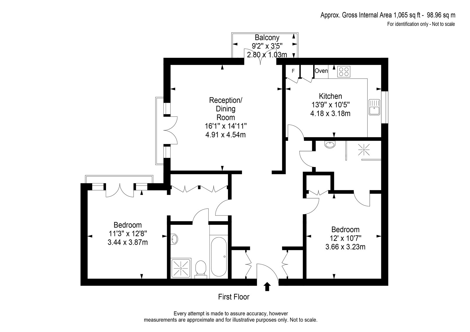 High Road, West Byfleet floorplan