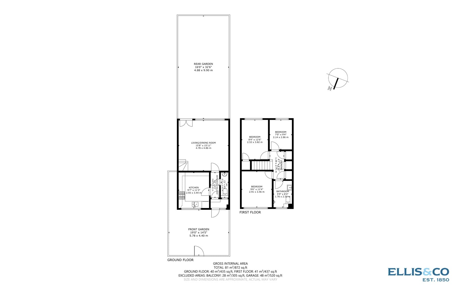 61B, Chaplin Road, Wembley floorplan
