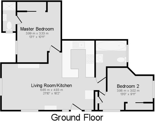 2 Bedrooms Flat to rent in Grayswood Road, Haslemere GU27