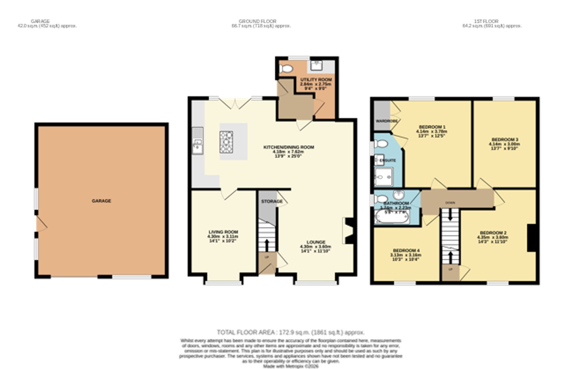 51 Gray Street, Chesterfield floorplan