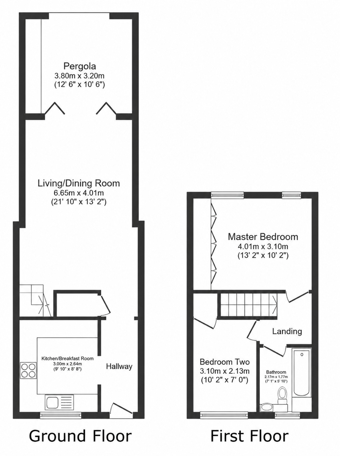 92, Fallowfield, Yateley floorplan