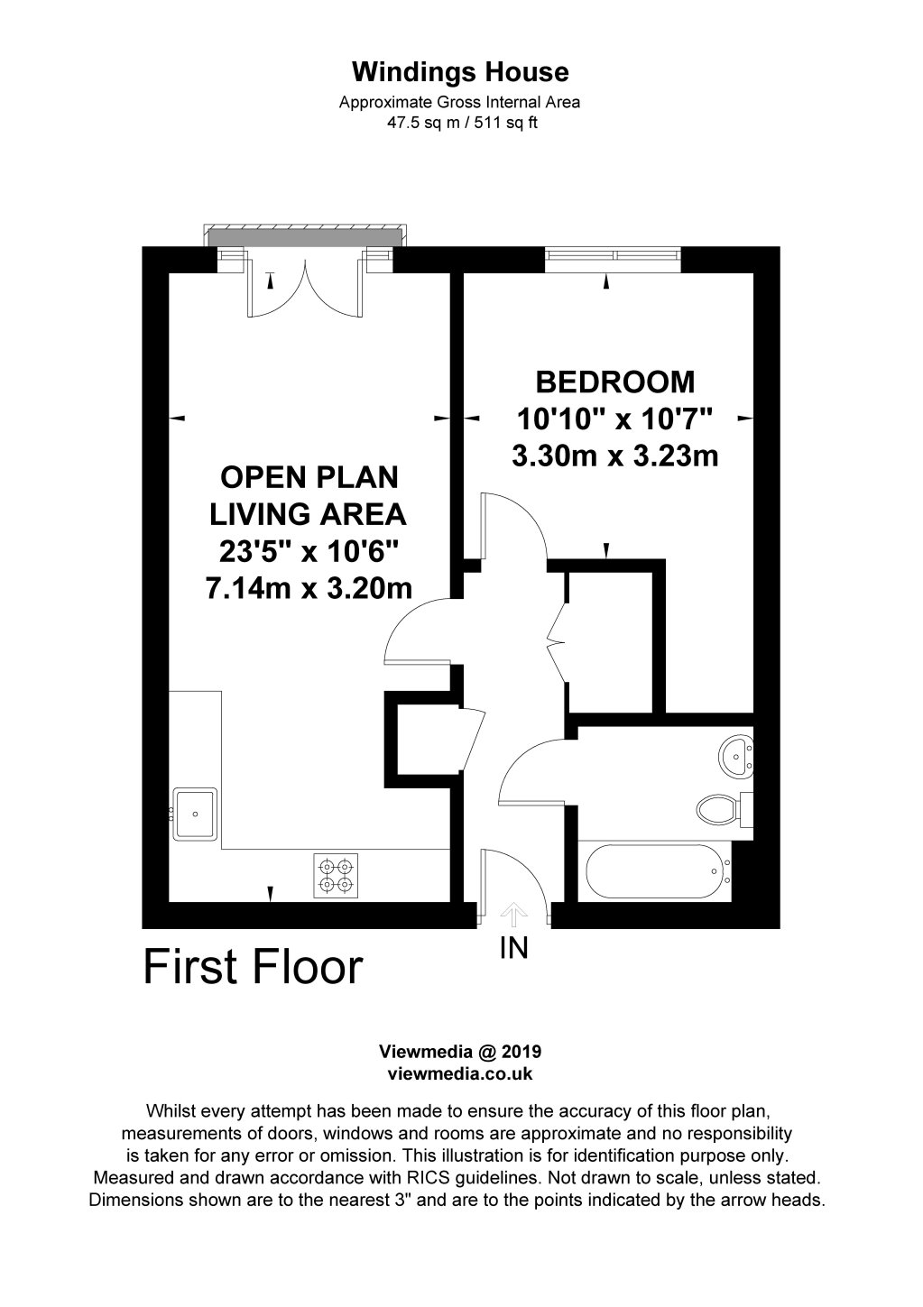 1 Bedrooms Flat to rent in Schoolgate Drive, Morden SM4