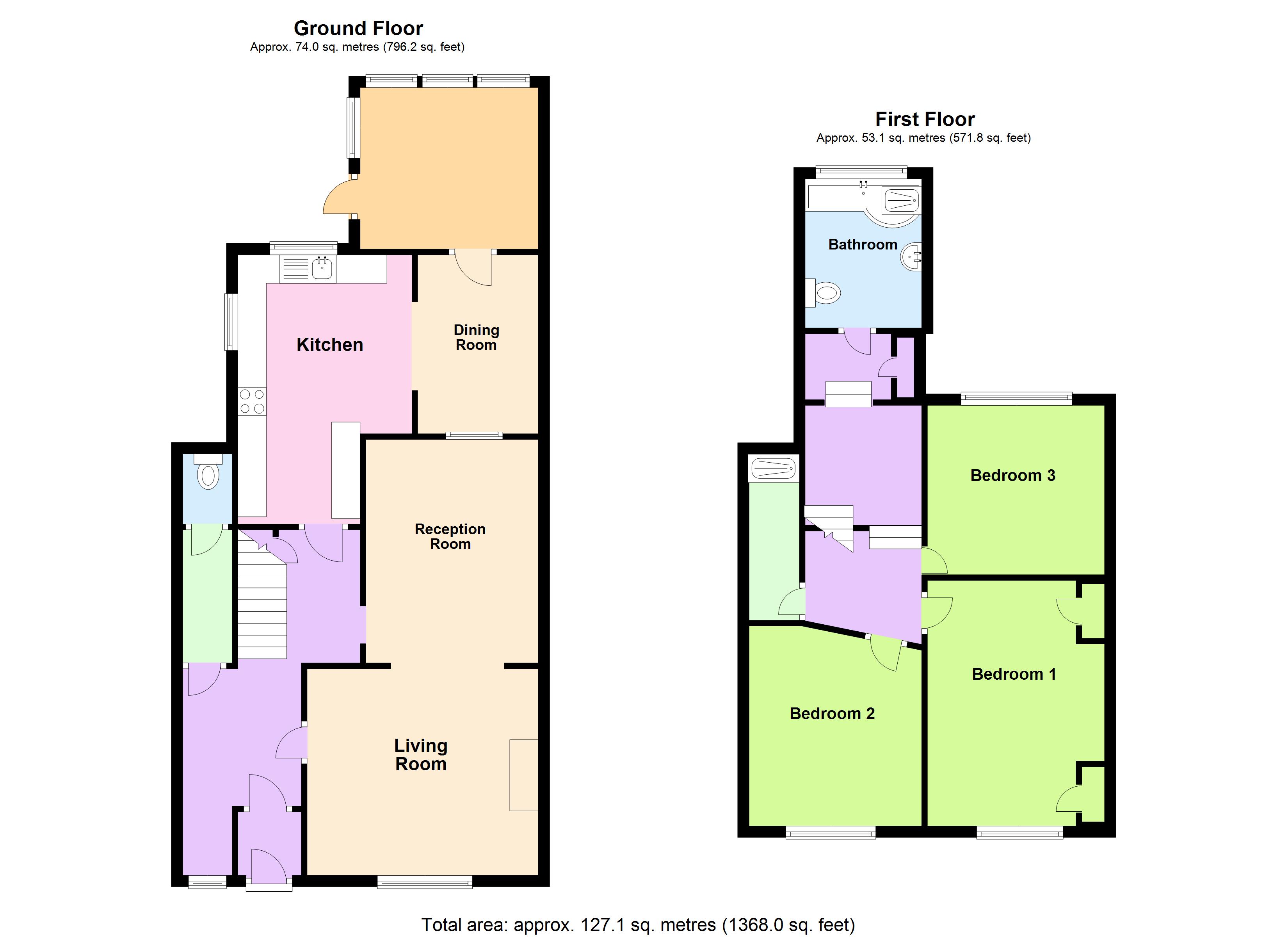 107, High Street, Milford Haven floorplan