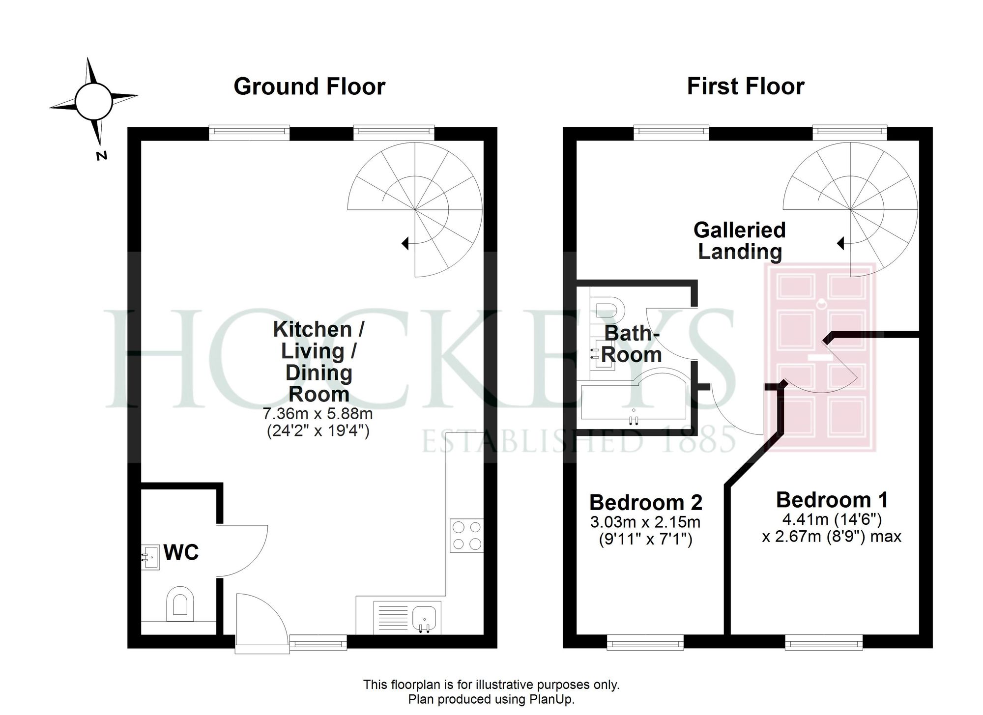 1 Times House Fen End, Cambridge floorplan