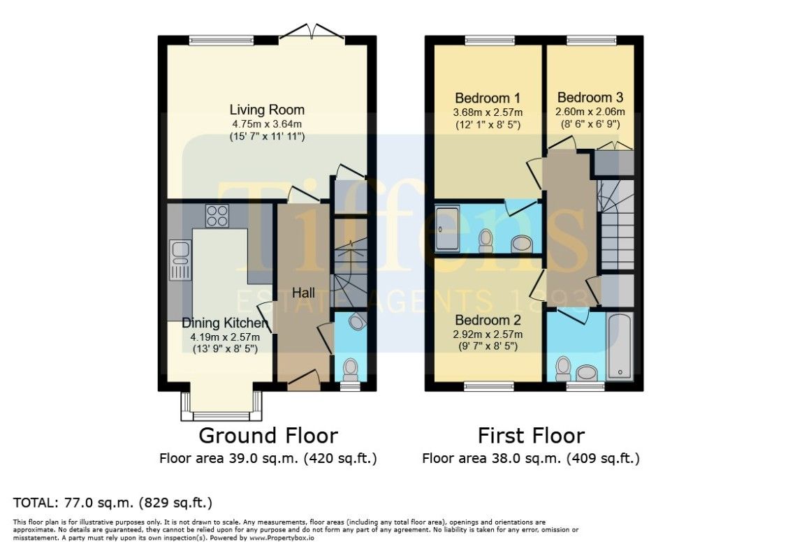 50, Fenwick Drive, Carlisle floorplan