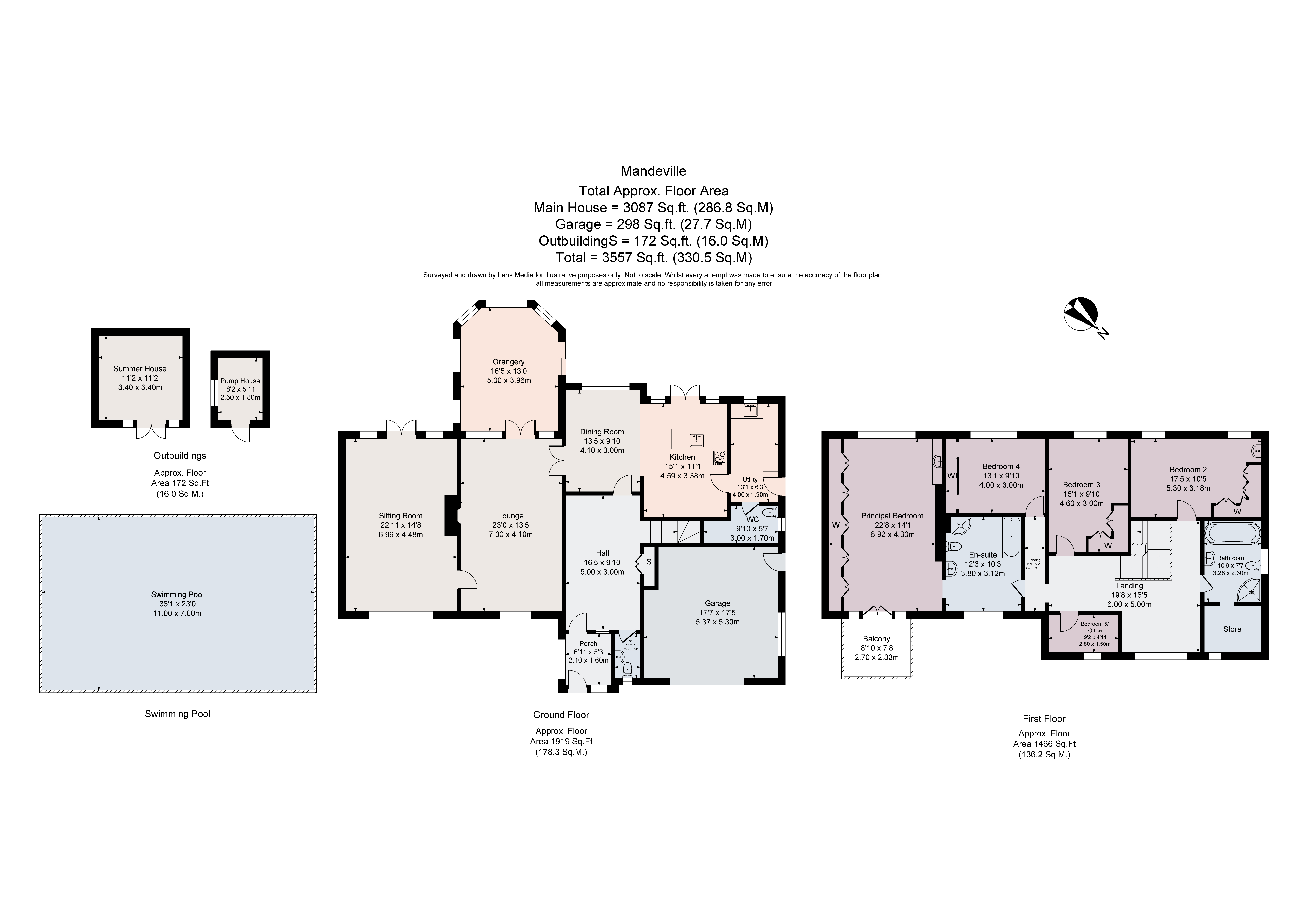 Mandeville,, Towers Road, Stockport floorplan