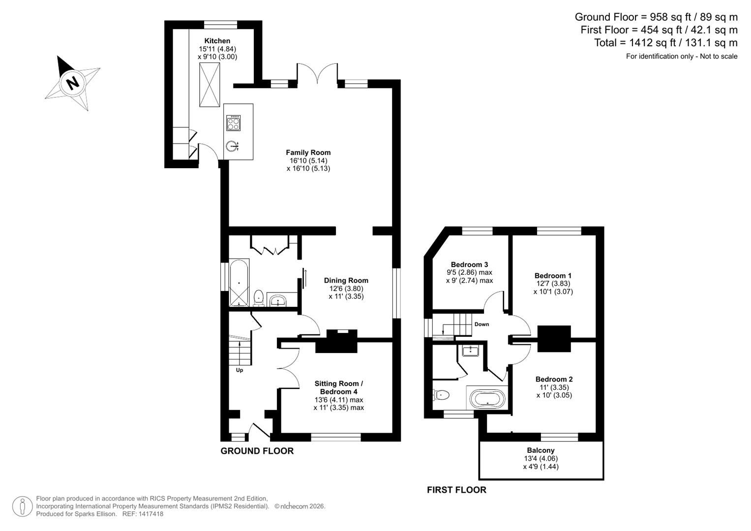 262, Leigh Road, Chandler's Ford floorplan