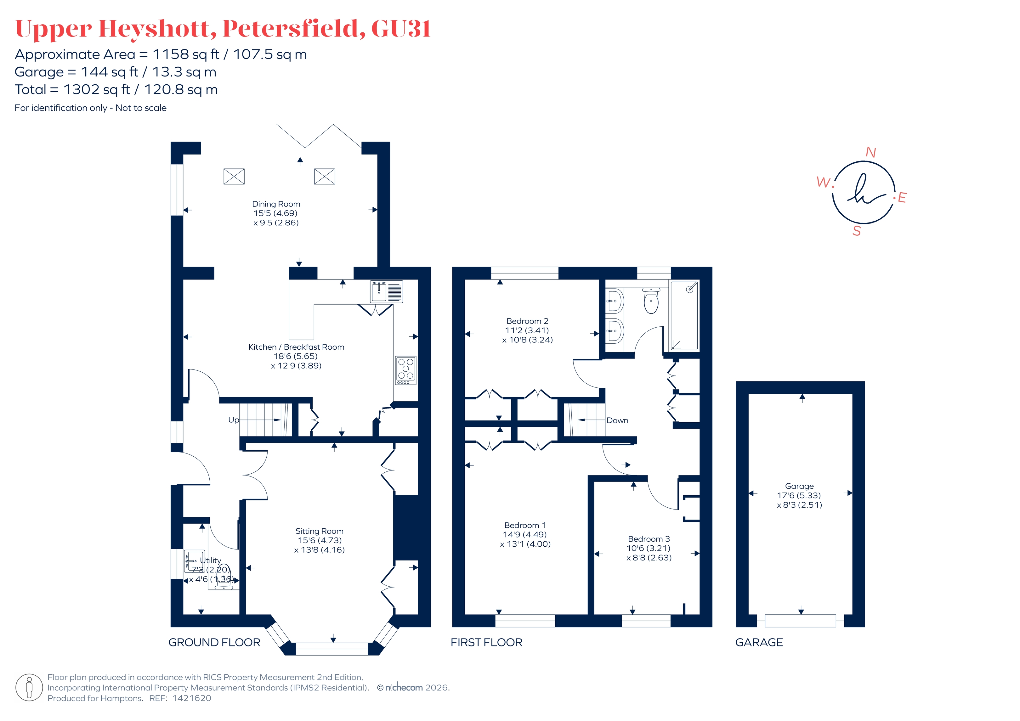 38, Upper Heyshott, Petersfield floorplan