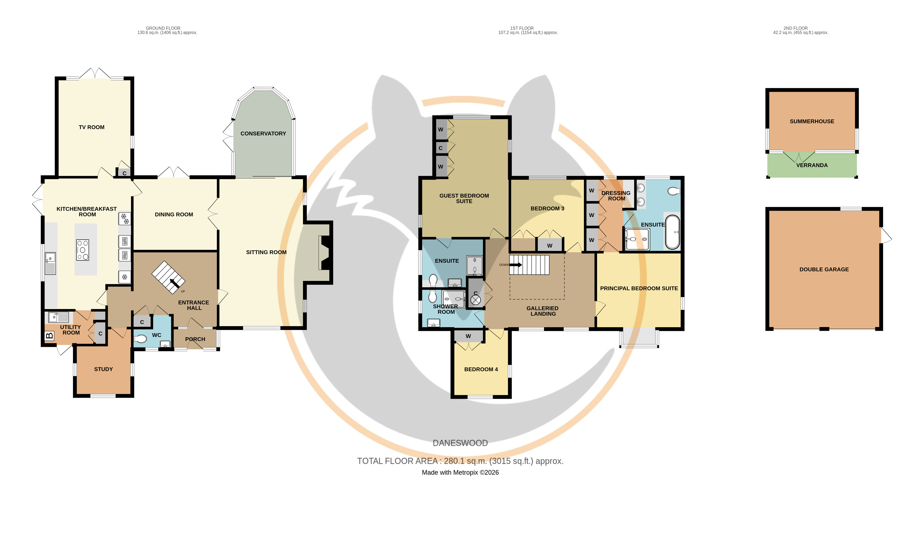 Daneswood,, Blackbush Road, Lymington floorplan