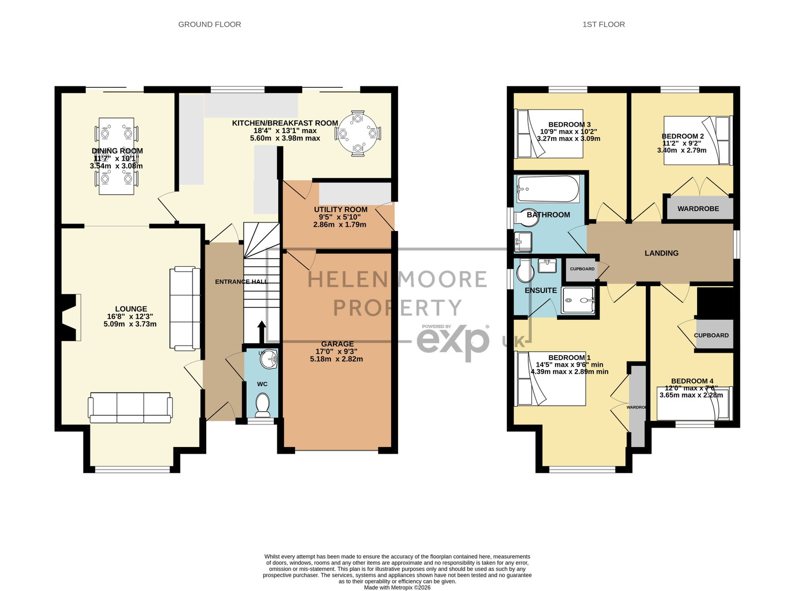 4, Corfe Close, Ivybridge floorplan