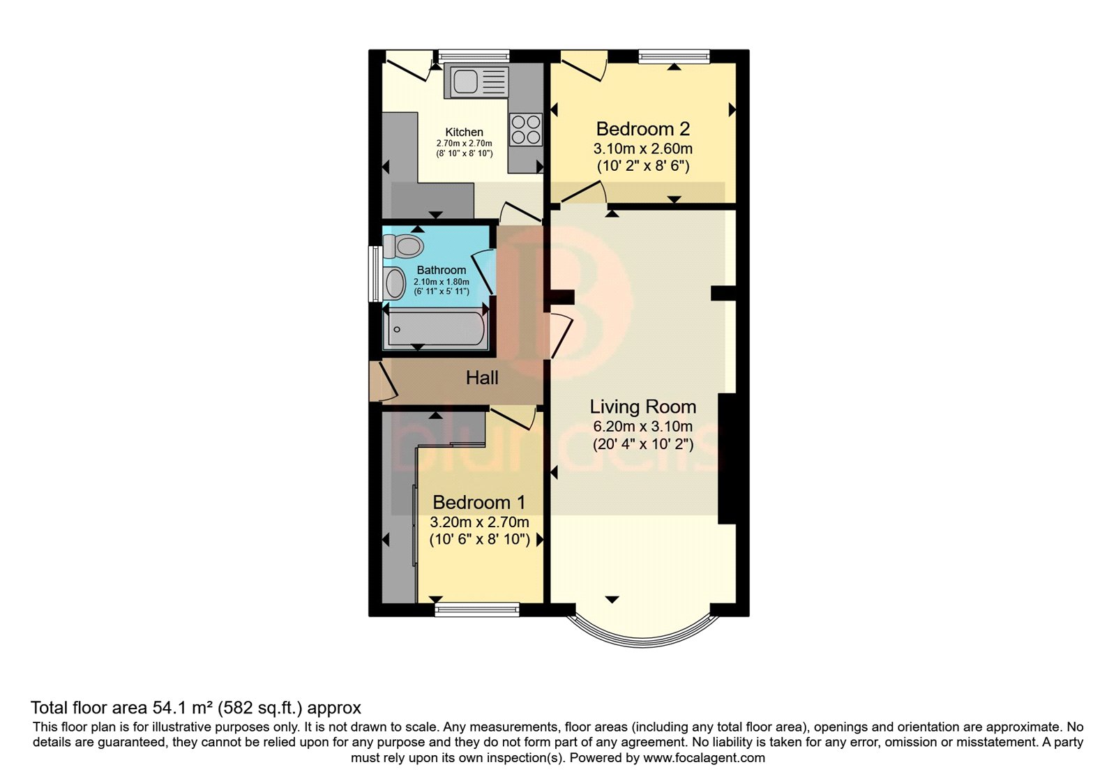 25, Coltishall Avenue, Rotherham floorplan