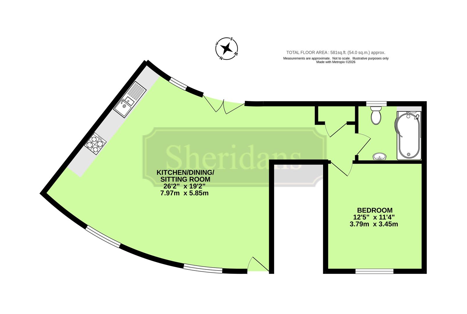 21, Abbots Gate, Bury St. Edmunds floorplan