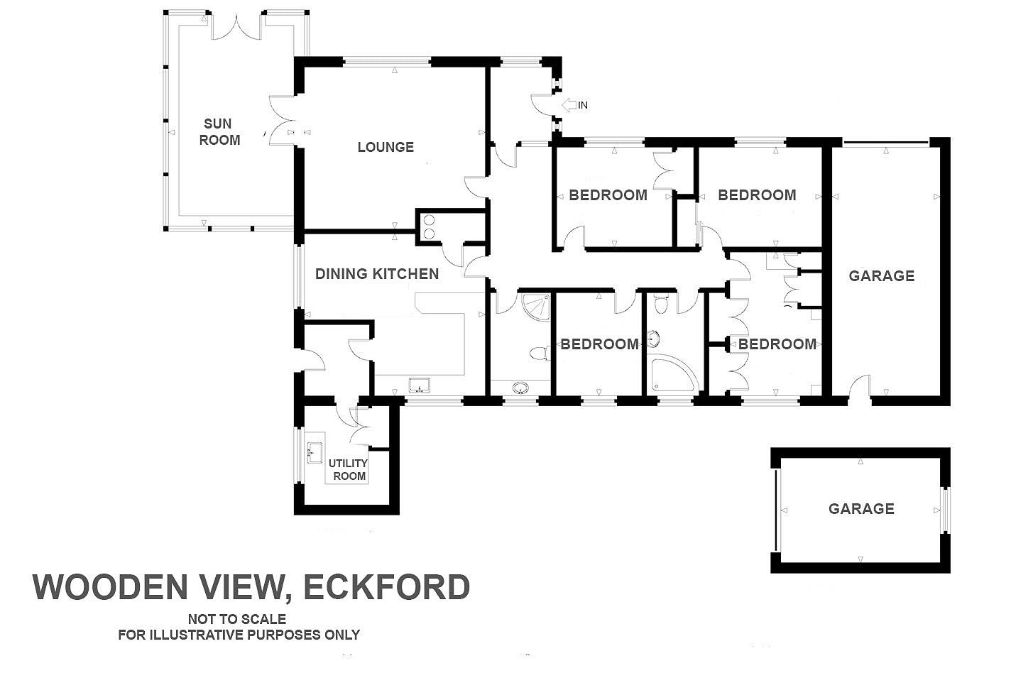 Wooden View, Eckford, Kelso floorplan